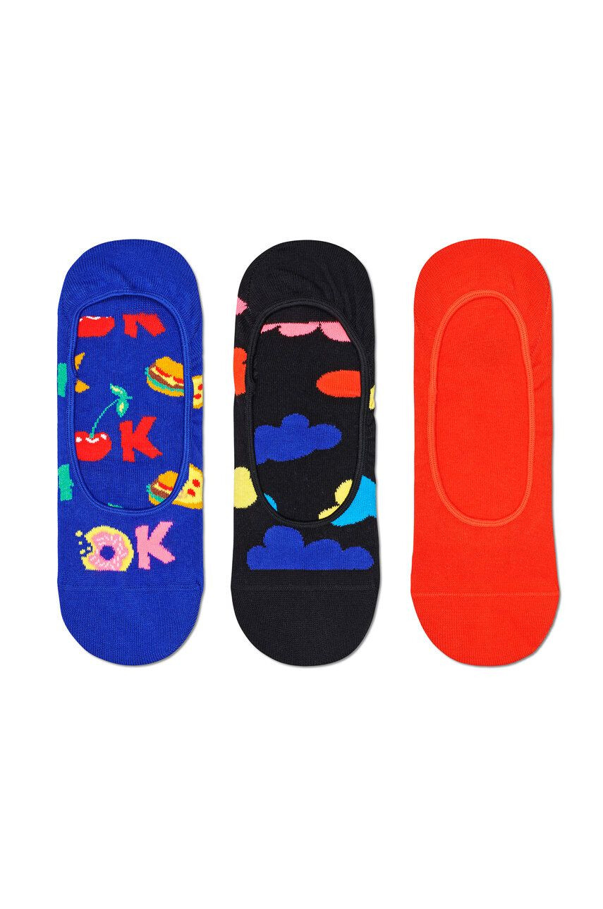 Happy Socks Чорапи Its Ok Liner (3 чифта) - Pepit.bg