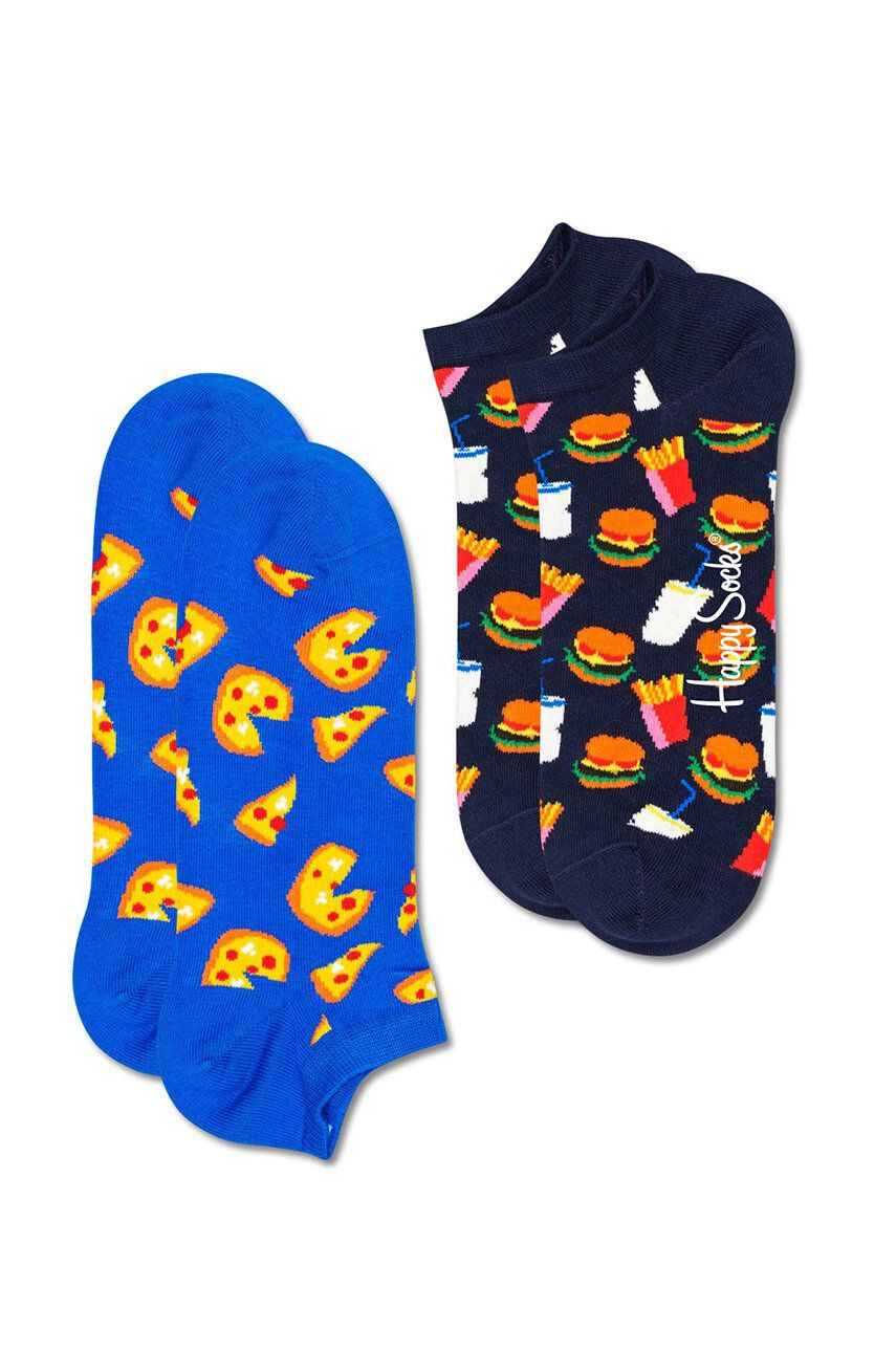 Happy Socks Чорапи Junk Food (2 чифта) - Pepit.bg