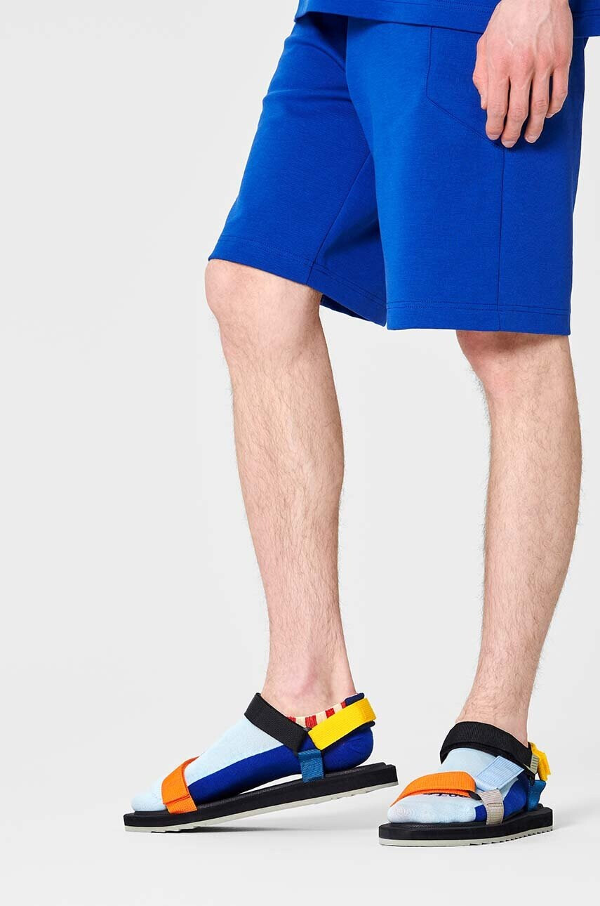 Happy Socks Чорапи Lucky No Show Sock в синьо - Pepit.bg