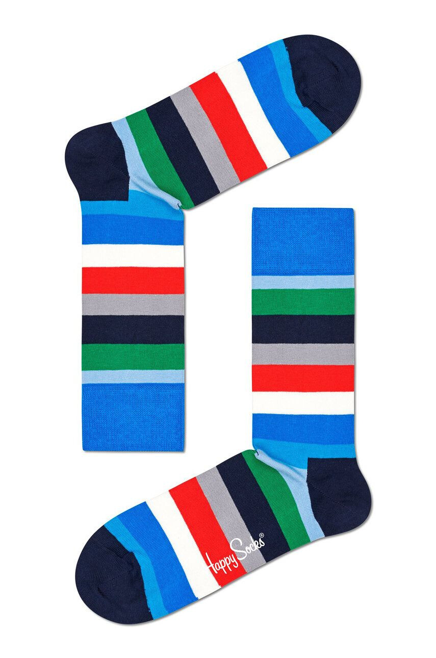 Happy Socks Чорапи Navy Socks Gift Set (4 чифта) - Pepit.bg