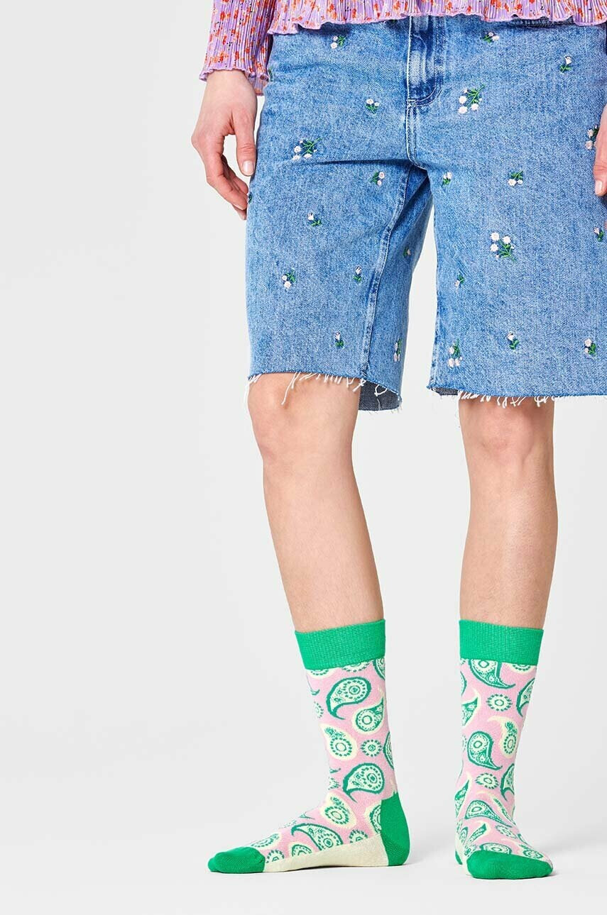 Happy Socks Чорапи Paisley - Pepit.bg