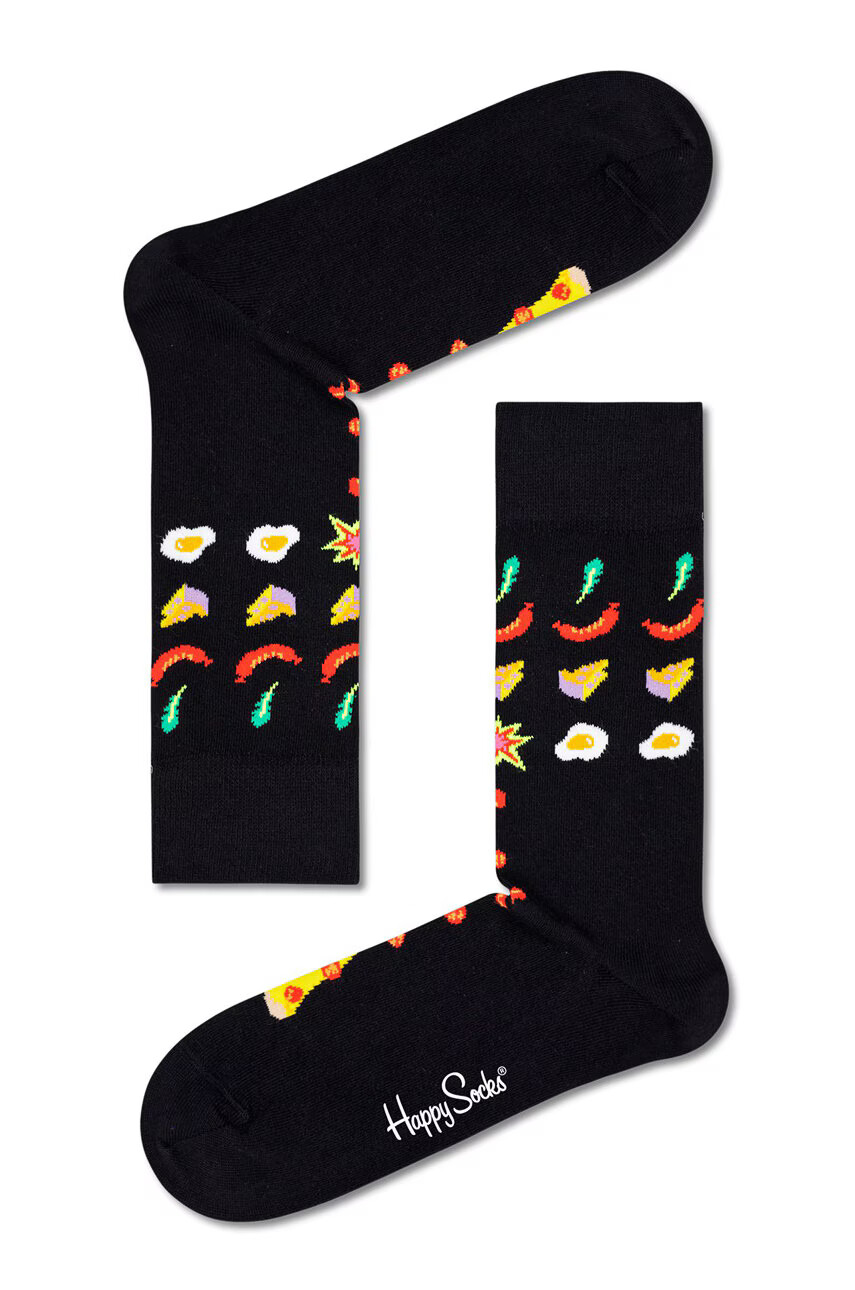 Happy Socks Чорапи Pizza Invaders - Pepit.bg