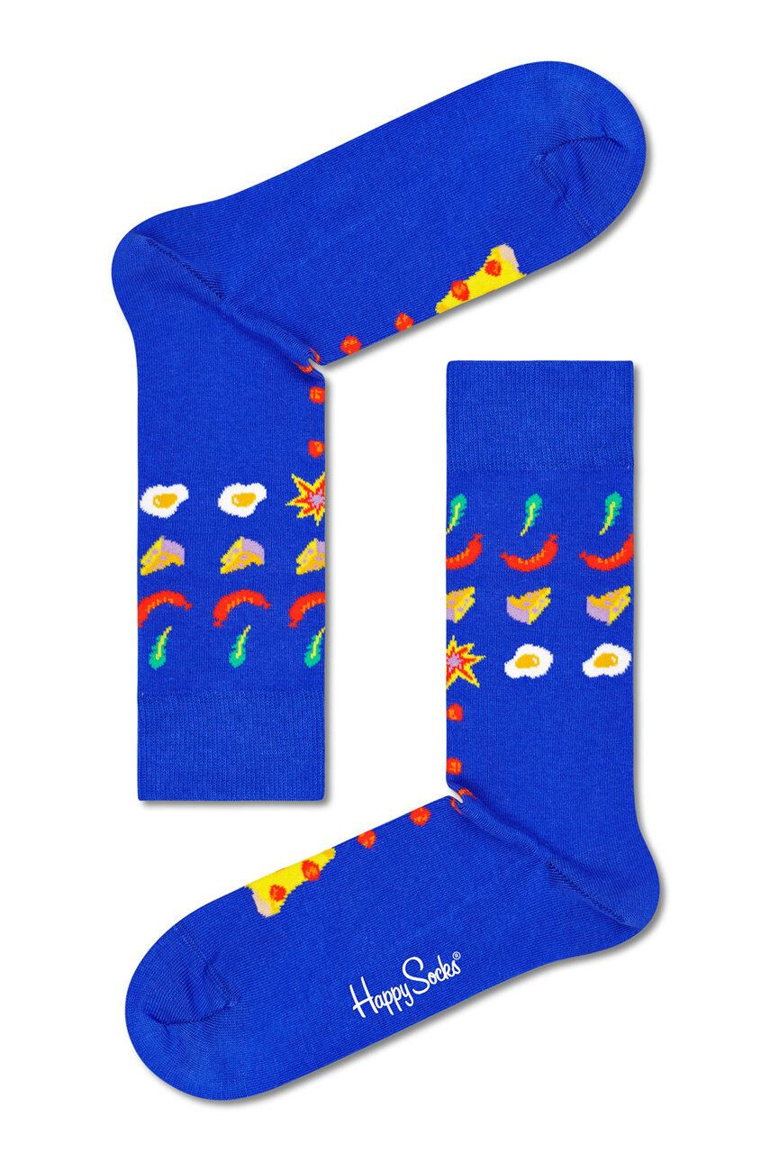 Happy Socks Чорапи Pizza Invaders - Pepit.bg