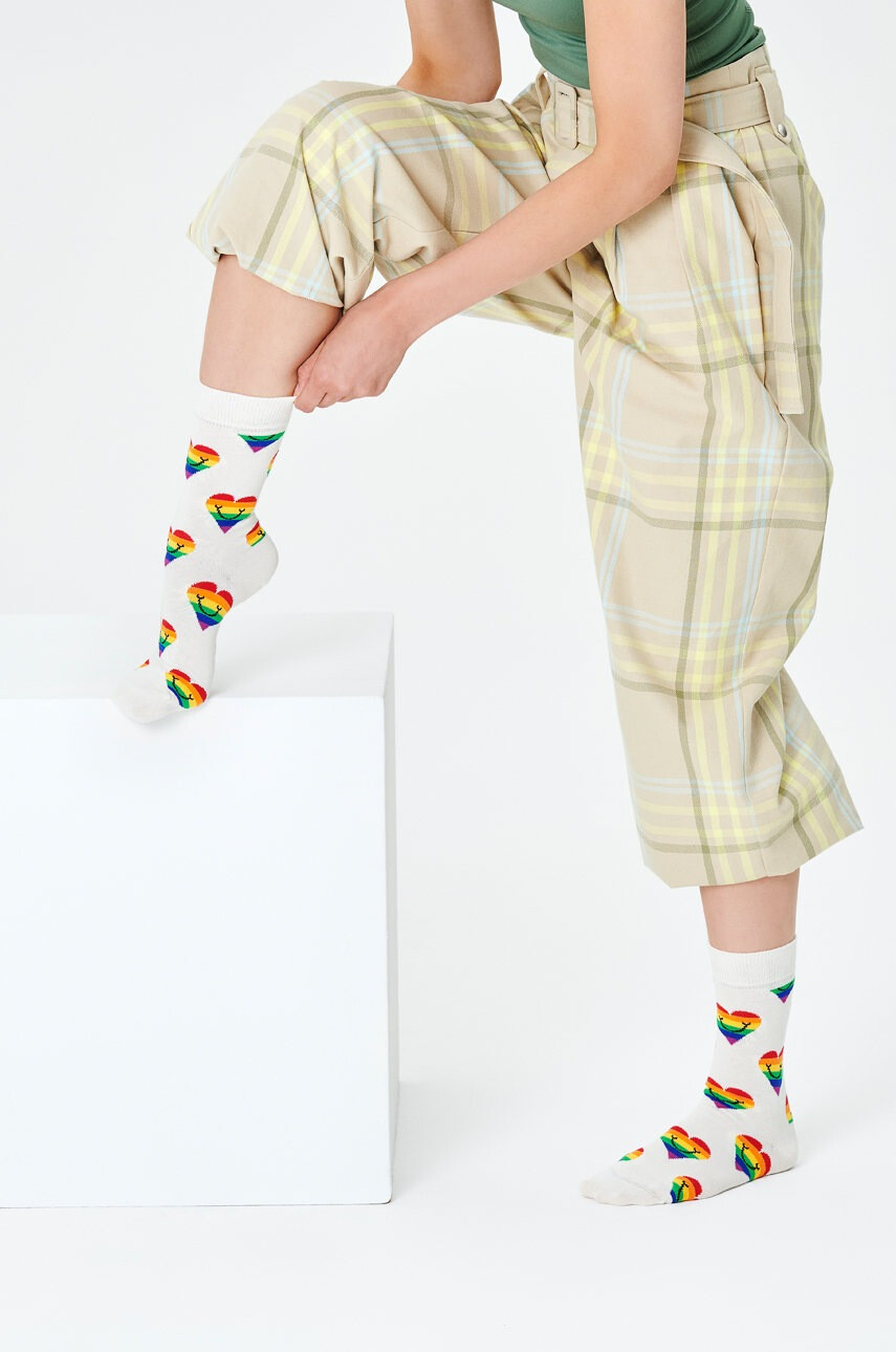 Happy Socks Чорапи Pride Heart - Pepit.bg