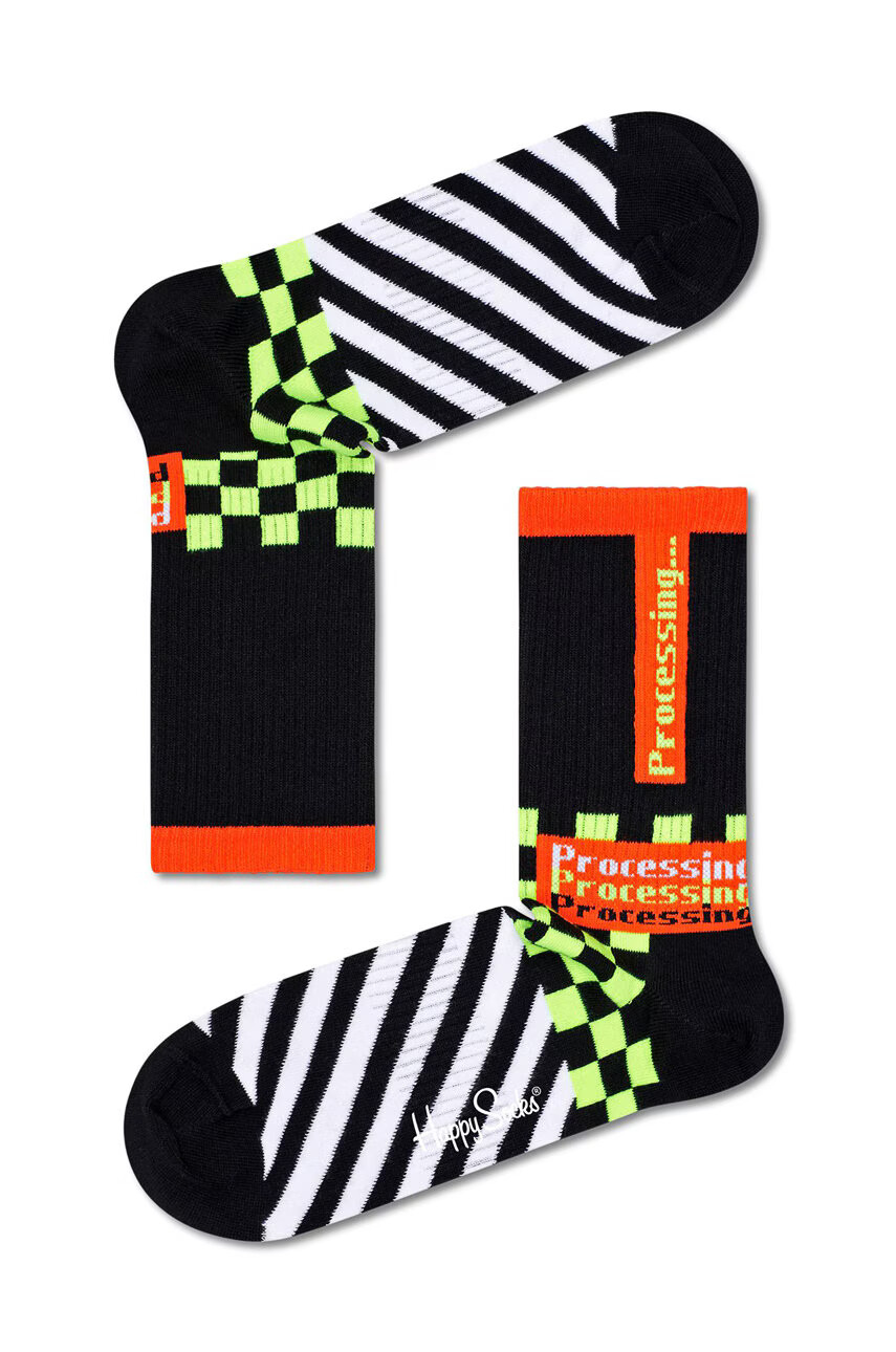 Happy Socks Чорапи Process 3/4 Crew - Pepit.bg