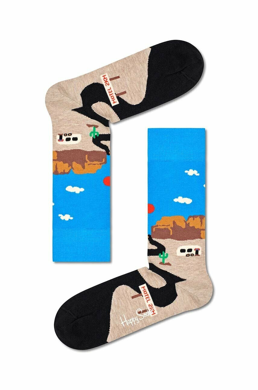 Happy Socks Чорапи Roadtrip - Pepit.bg