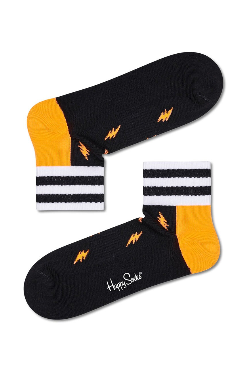 Happy Socks Чорапи Small Flash 1/4 Crew - Pepit.bg