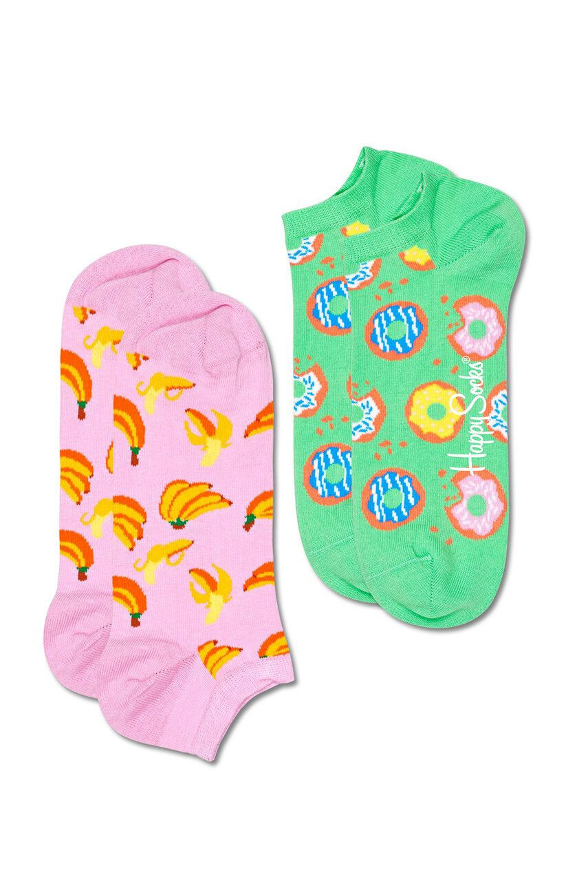 Happy Socks Чорапи Snack Low (2 чифта) - Pepit.bg