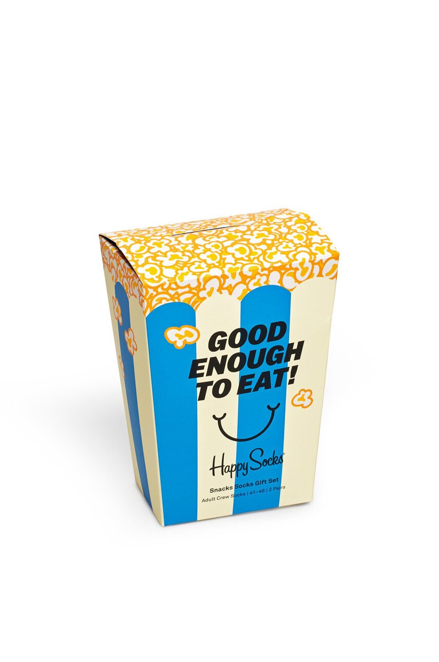 Happy Socks Чорапи Snacks Socks Gift Set (2 чифта) - Pepit.bg