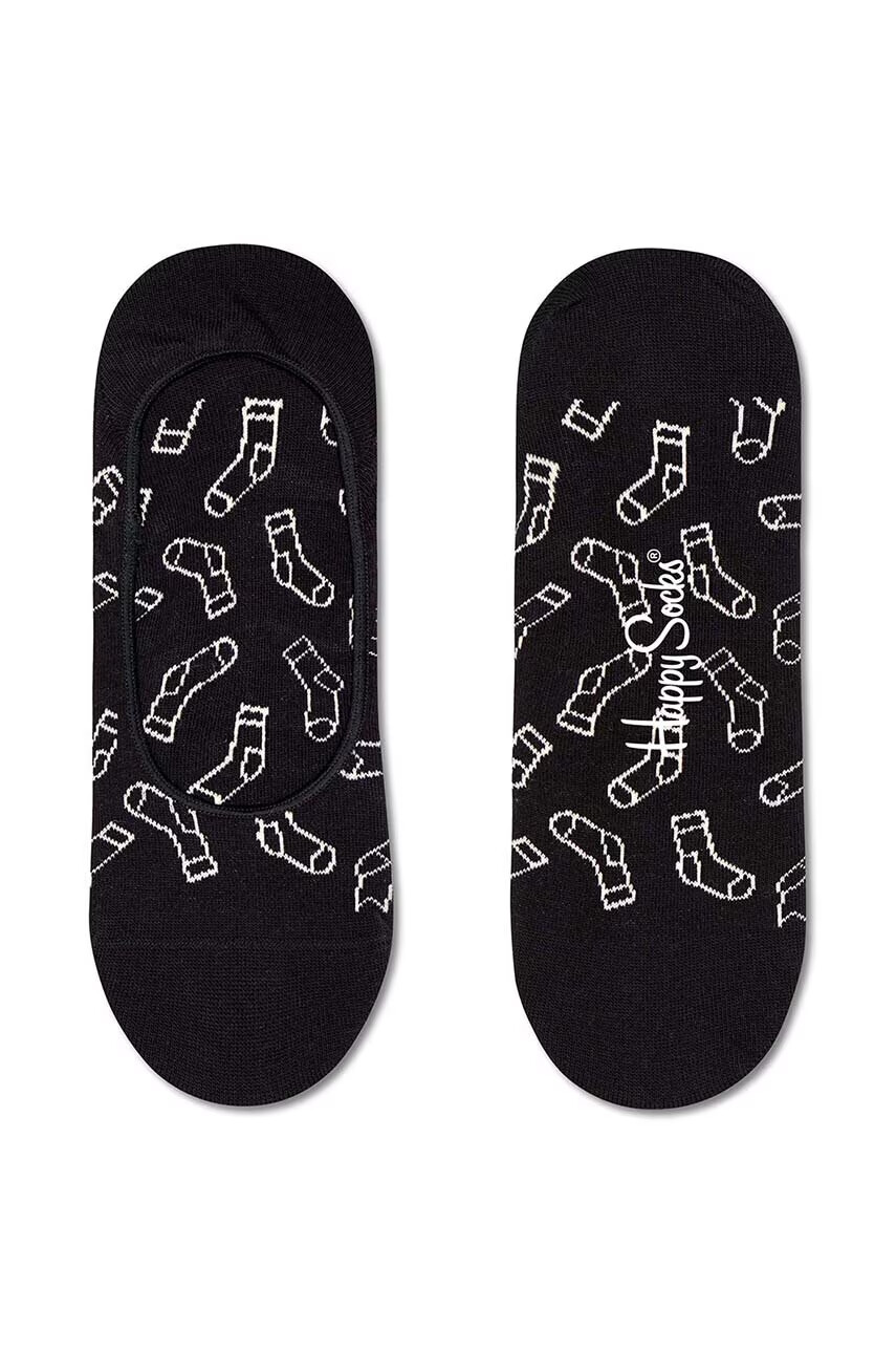 Happy Socks Чорапи Socks Liner Sock в черно - Pepit.bg