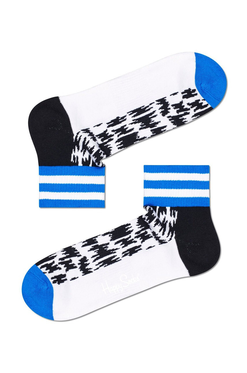 Happy Socks Чорапи Soundwave 1/4 Crew - Pepit.bg