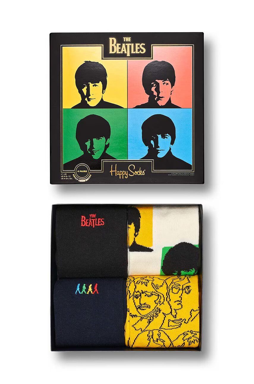 Happy Socks Чорапи The Beatles (4 чифта) - Pepit.bg