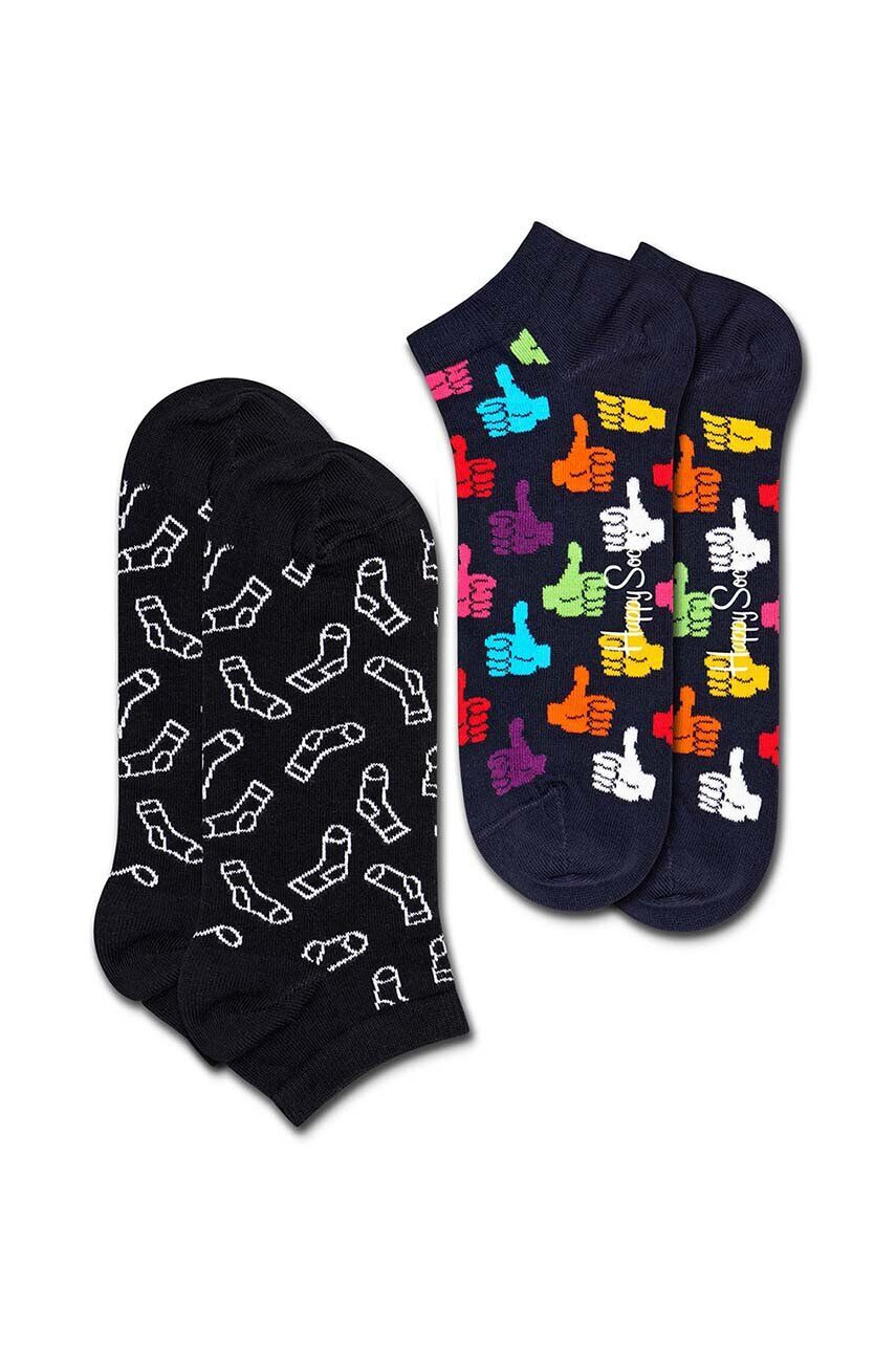 Happy Socks Чорапи Thumbs Up Low Sock (2 чифта) - Pepit.bg