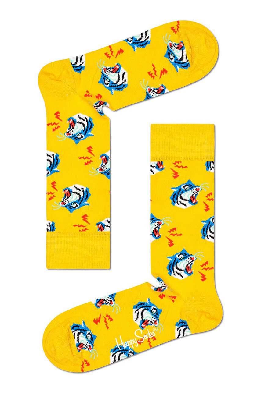 Happy Socks Чорапи Tiger (3 чифта) - Pepit.bg