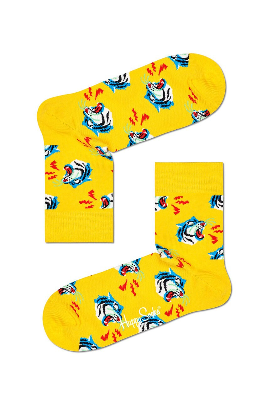 Happy Socks Чорапи Tiger Half Crew - Pepit.bg