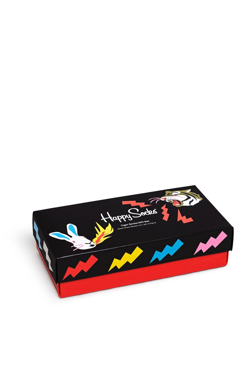 Happy Socks Чорапи Tiger Socks Gift Set (3 чифта) - Pepit.bg