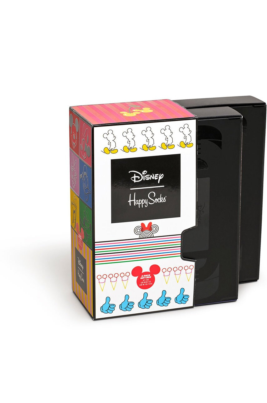 Happy Socks Чорапи x Disney Gift Set (4 чифта) мъжки - Pepit.bg