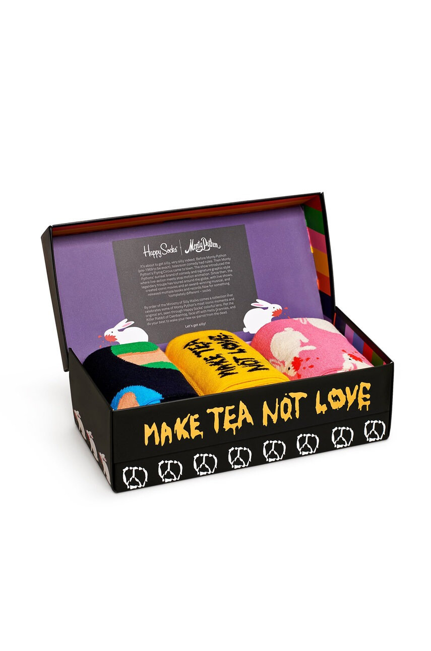 Happy Socks Чорапи x Monty Python Gift Set (3 чифта) - Pepit.bg