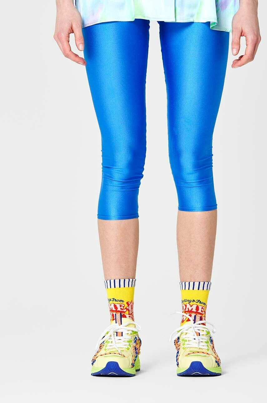Happy Socks Чорапи Yellow Greetings в жълто - Pepit.bg