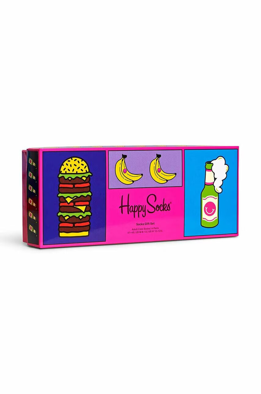 Happy Socks Чорапи Yummy Yummys (4 чифта) - Pepit.bg