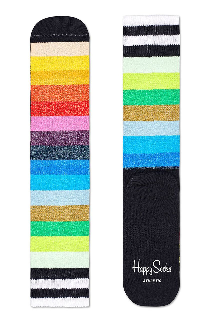 Happy Socks Чорапки Athletic Stripe Crew - Pepit.bg