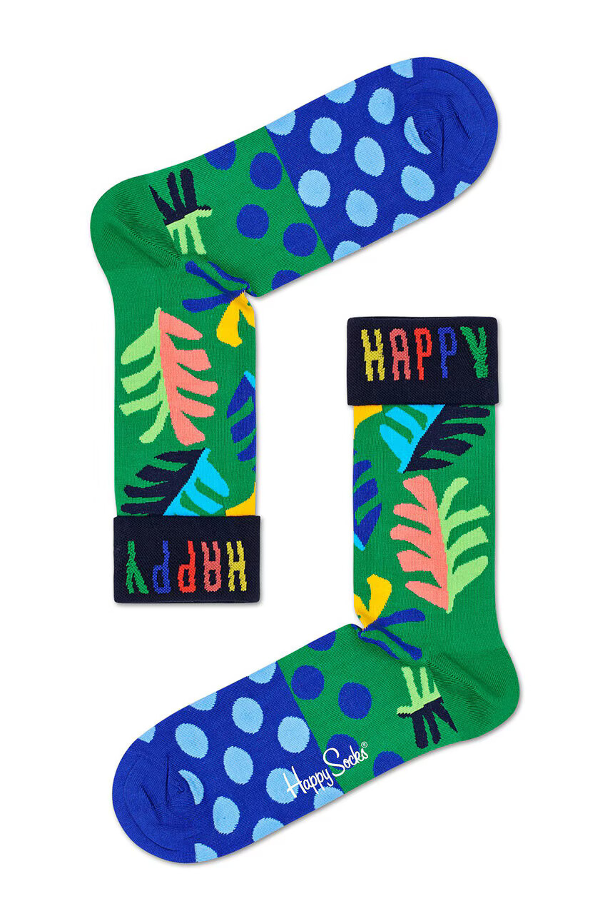 Happy Socks Чорапки Big Leaf - Pepit.bg