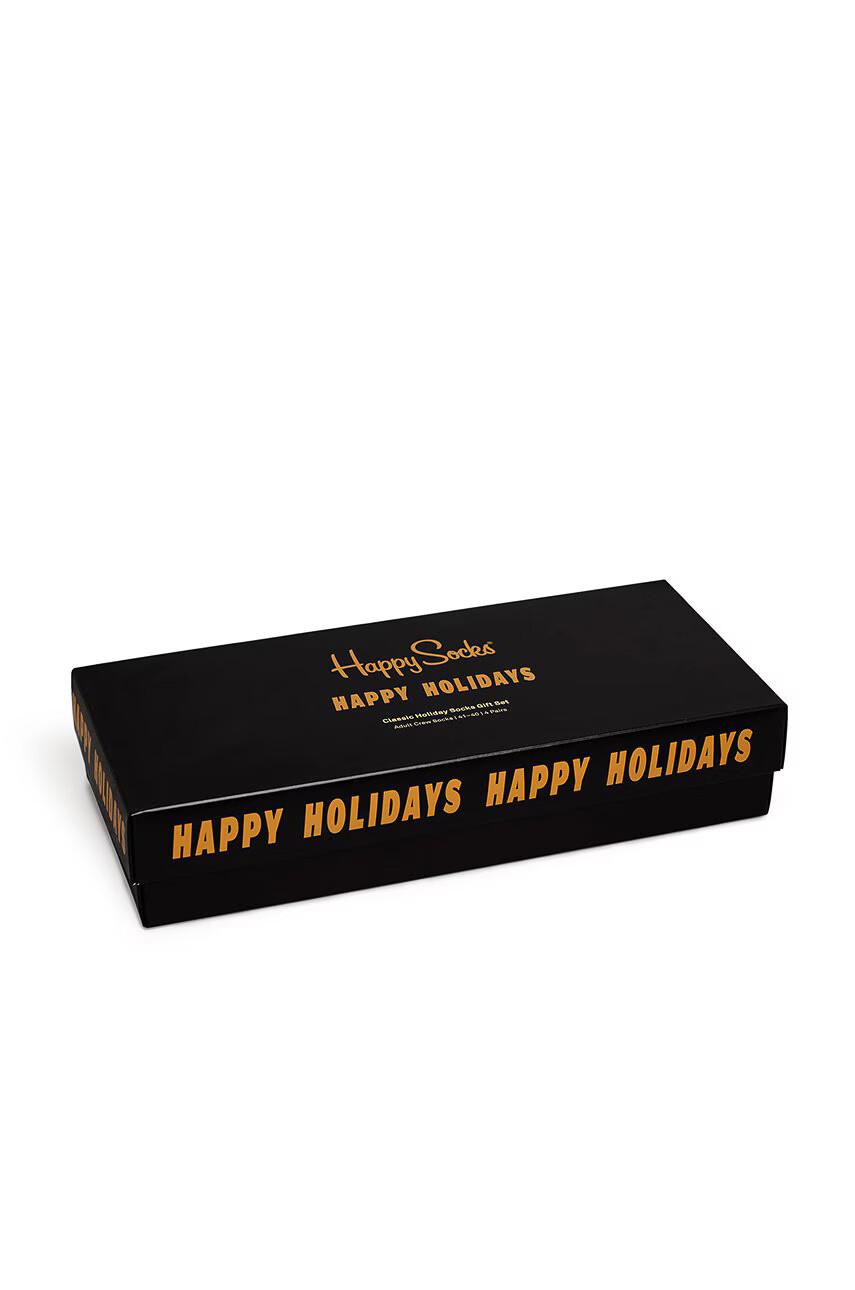 Happy Socks Чорапки Classic Holiday Gift (4 бройки) - Pepit.bg