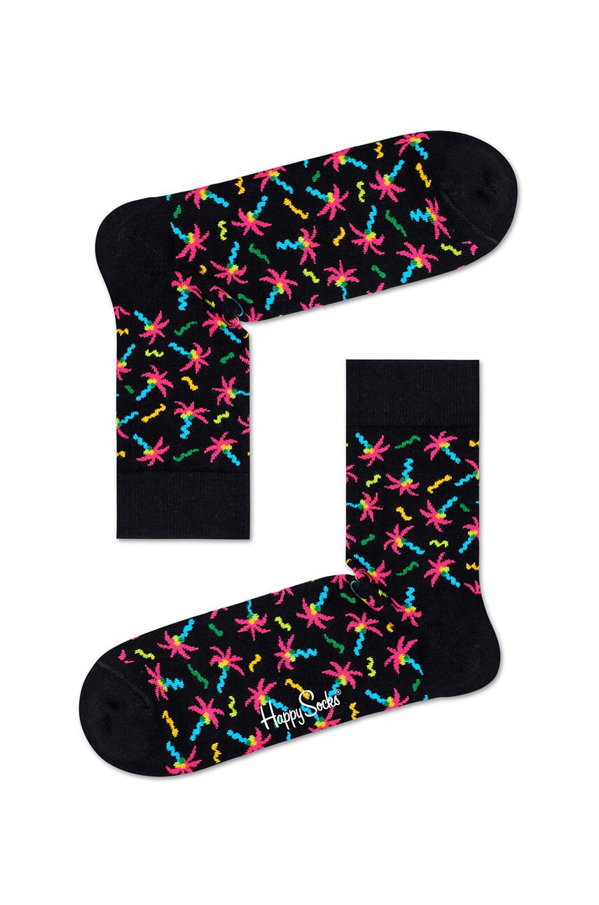 Happy Socks Чорапки Confetti Palm 1/2 Crew - Pepit.bg