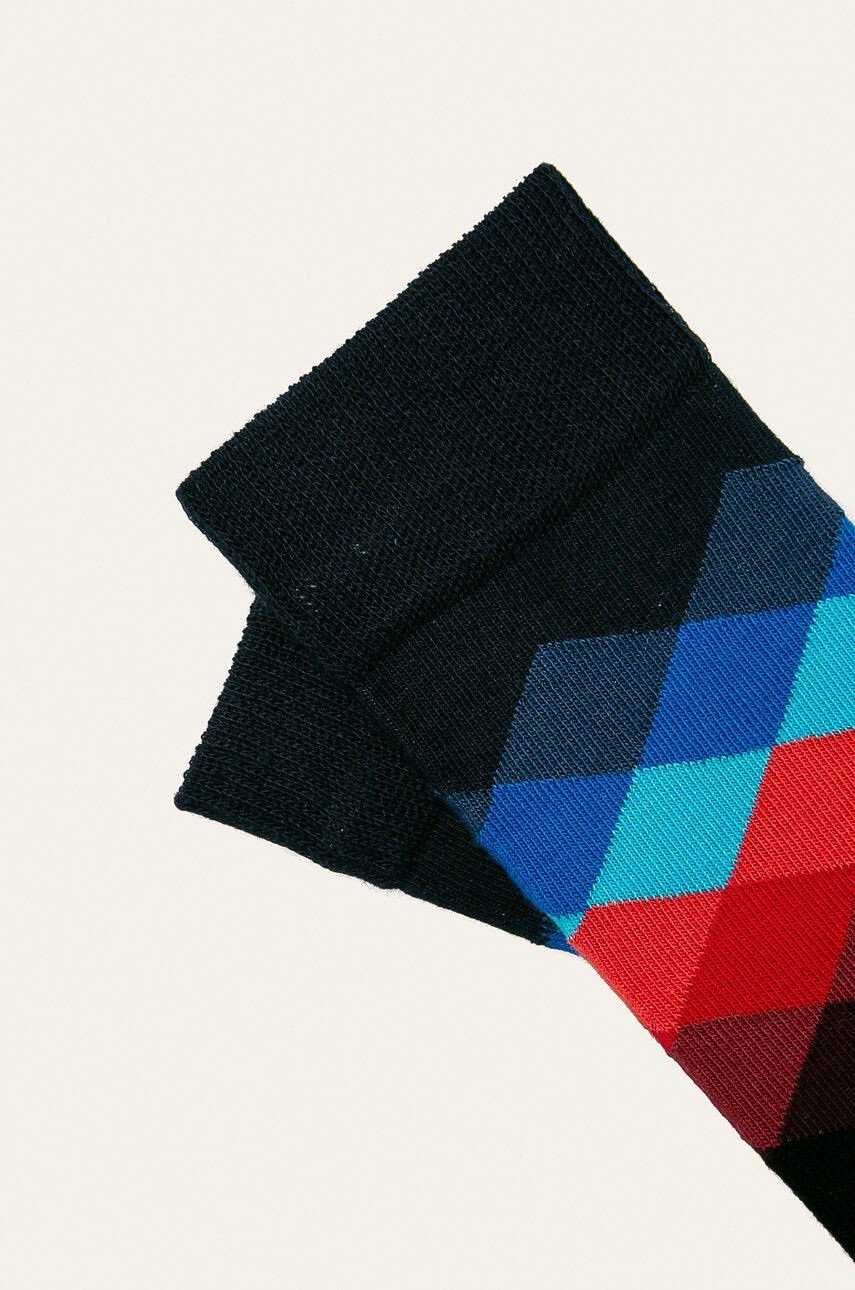 Happy Socks Чорапки Faded Diamond - Pepit.bg