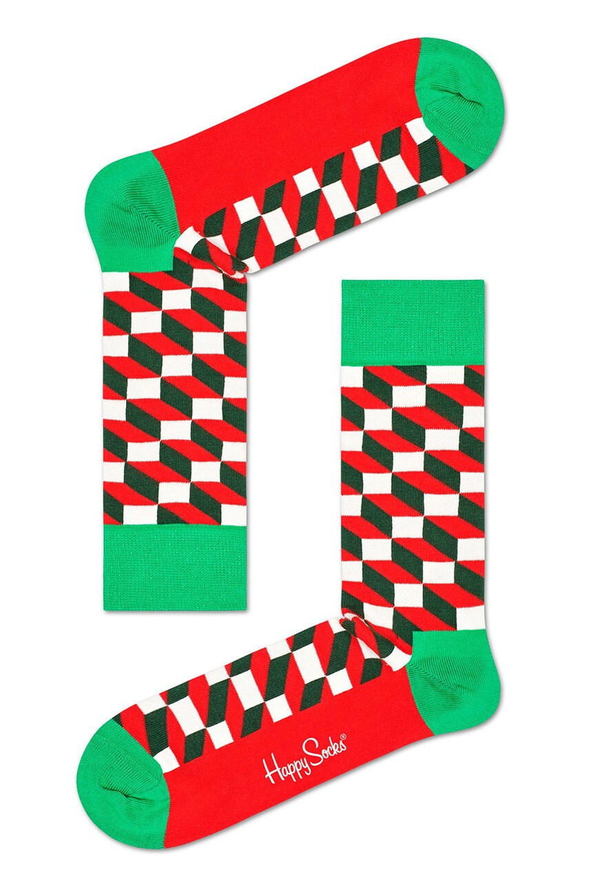 Happy Socks Чорапки Filled Optic - Pepit.bg