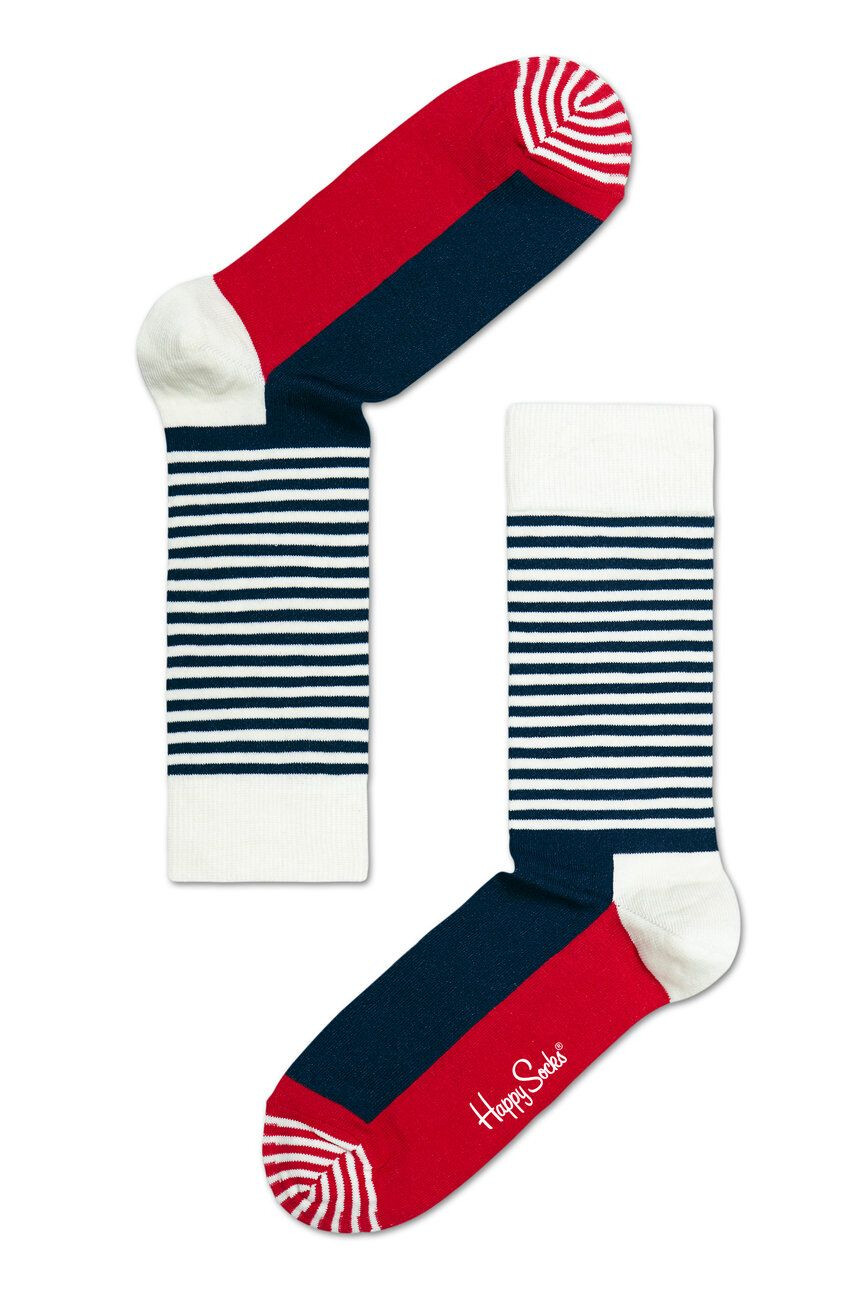 Happy Socks Чорапки Half Stripe - Pepit.bg