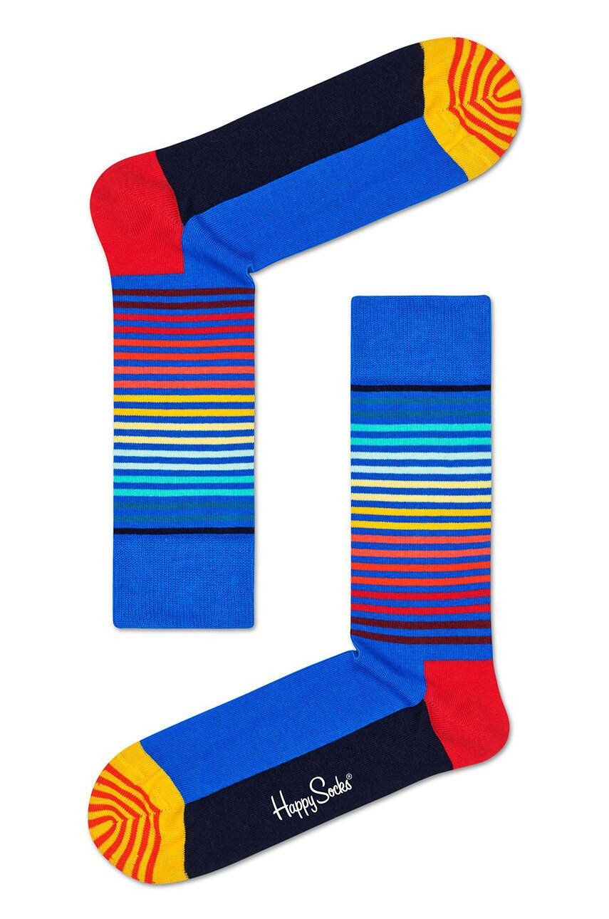 Happy Socks Чорапки Half Stripe Sock - Pepit.bg