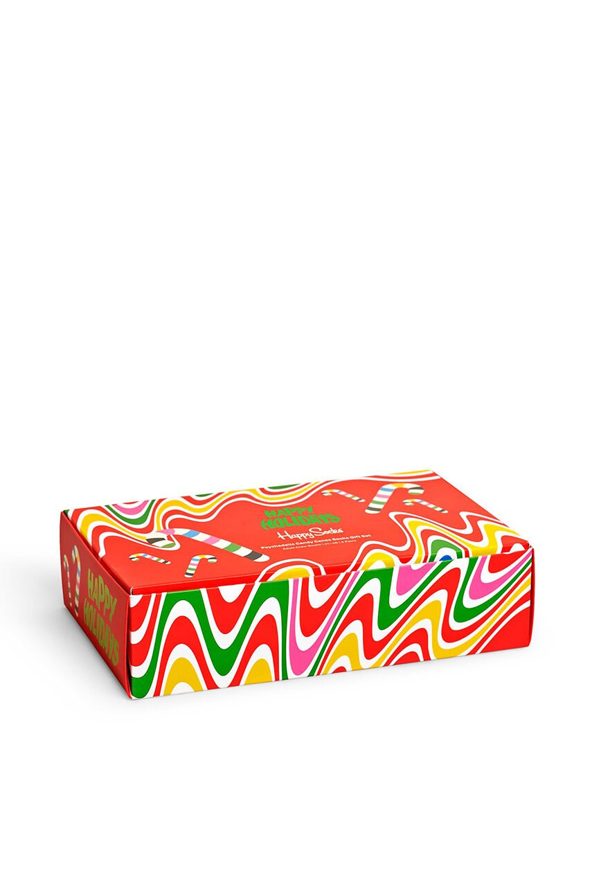 Happy Socks Чорапки Psychedelic Candy Can (4 бройки) - Pepit.bg