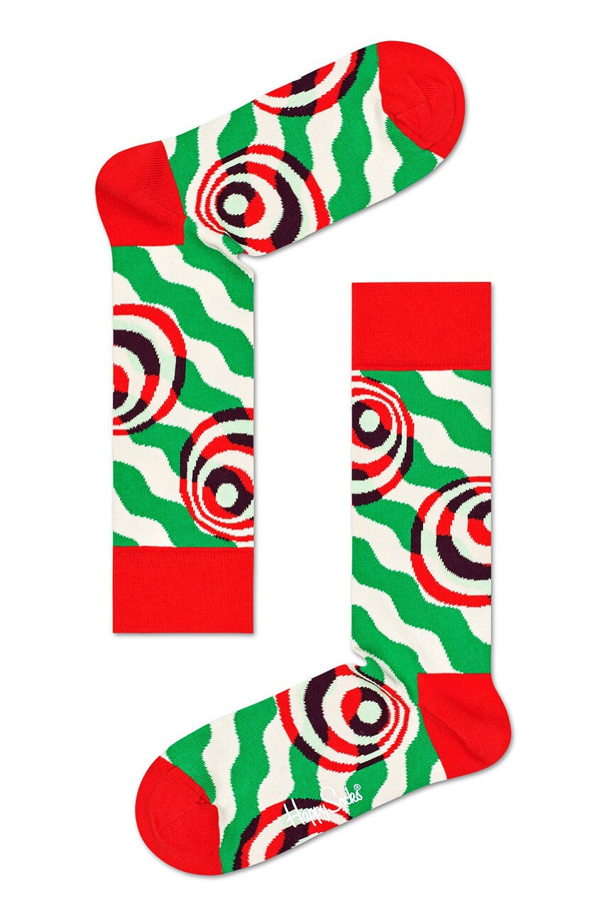 Happy Socks Чорапки Psychedelic Polka Dot - Pepit.bg