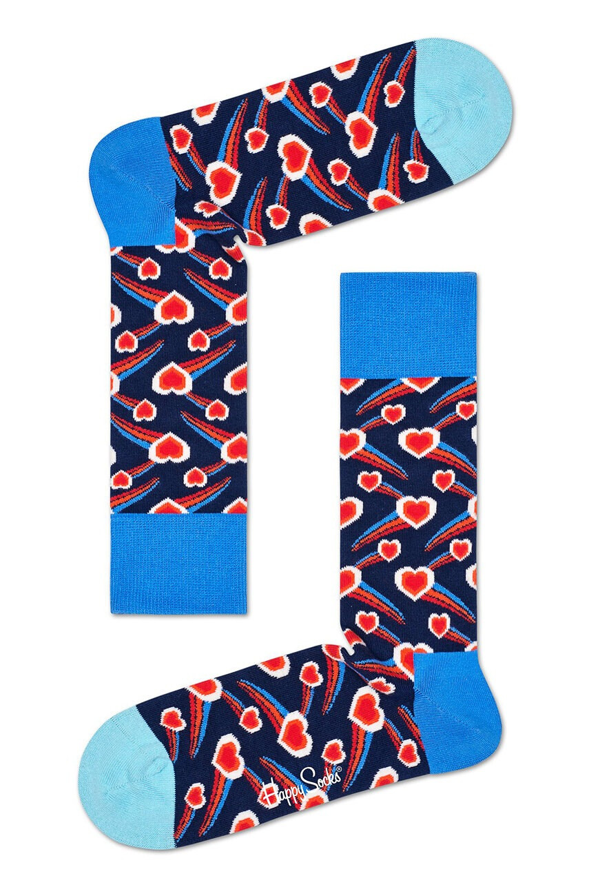 Happy Socks Чорапки Shooting Heart Sock - Pepit.bg