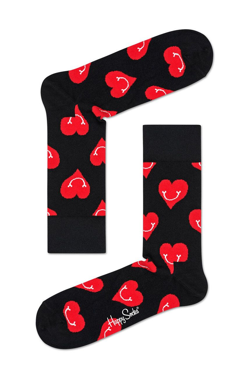 Happy Socks Чорапки Smiley Heart - Pepit.bg