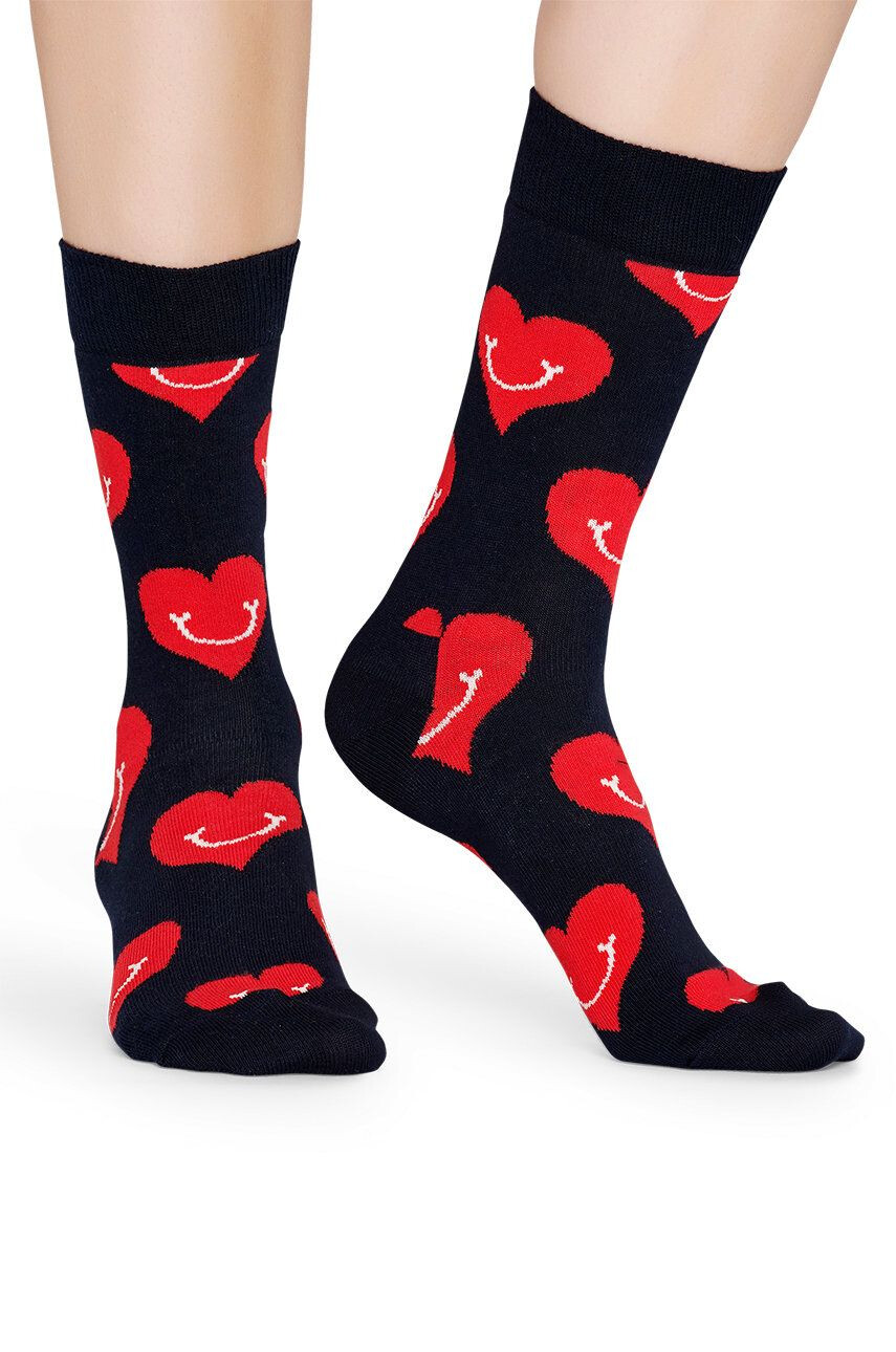 Happy Socks Чорапки Smiley Heart - Pepit.bg