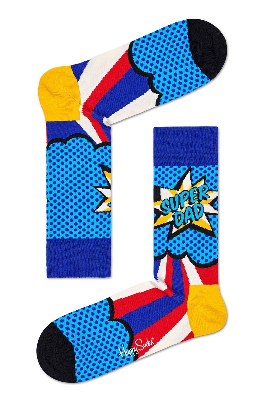 Happy Socks Чорапки Super Dad - Pepit.bg