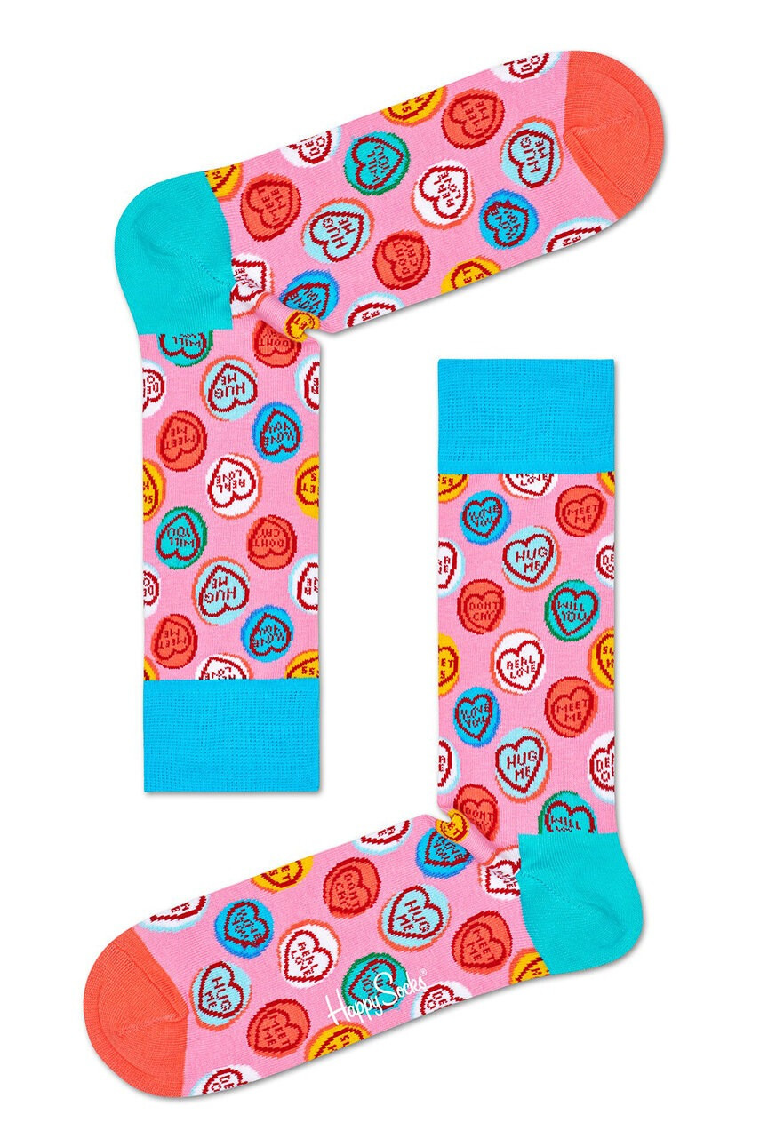Happy Socks Чорапки Sweet Hearts - Pepit.bg