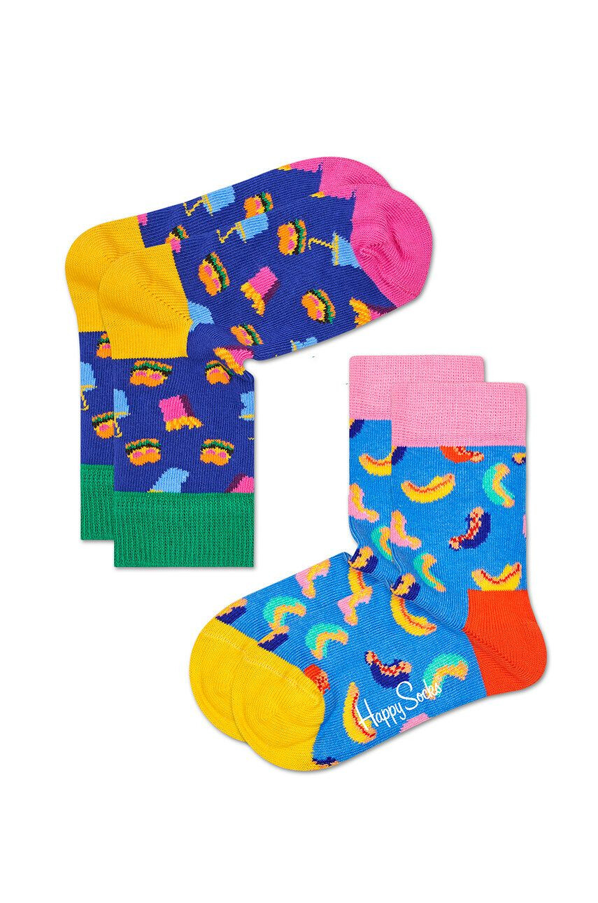 Happy Socks Детски чорапи 15-34 (2-бройки) - Pepit.bg