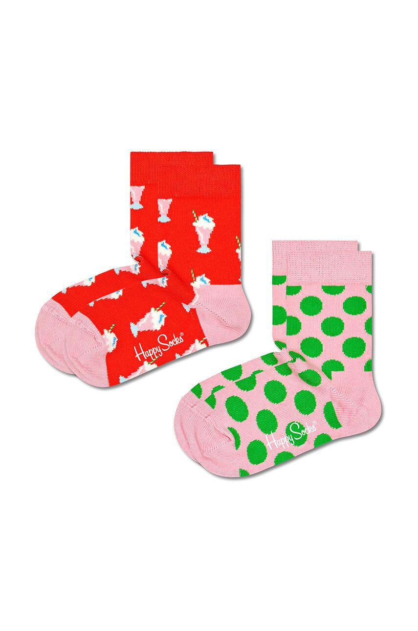 Happy Socks Детски чорапи 2-pack - Pepit.bg