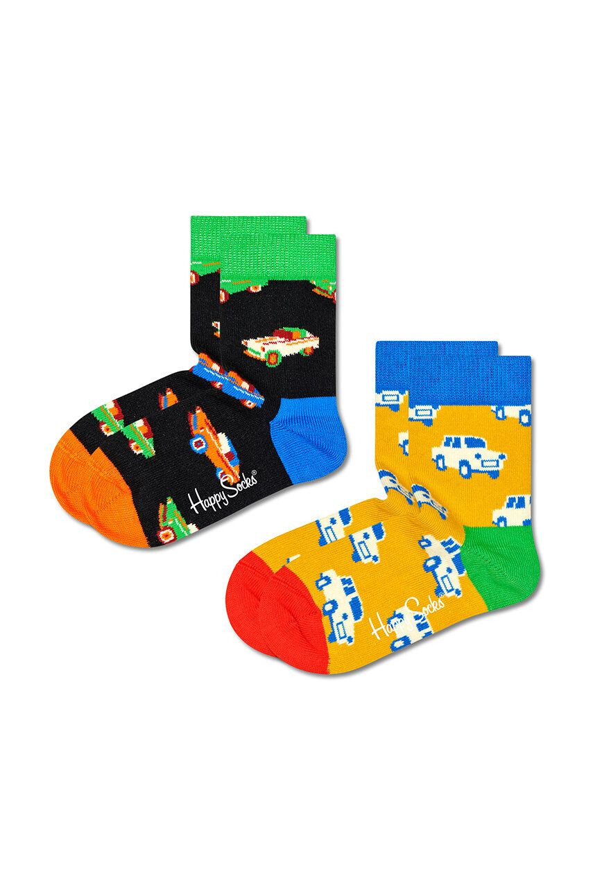 Happy Socks Детски чорапи 2-pack - Pepit.bg