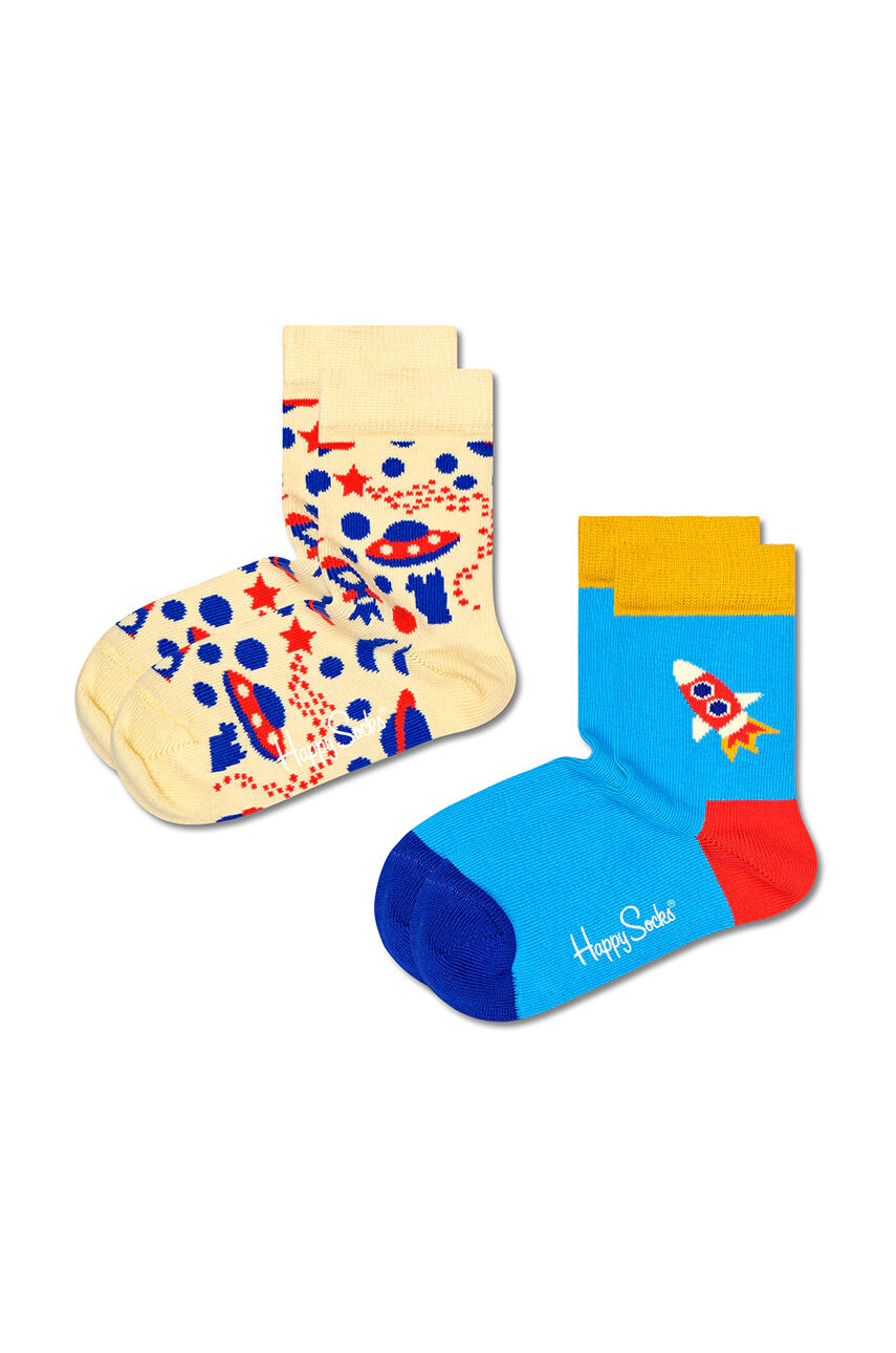 Happy Socks Детски чорапи 2-pack - Pepit.bg