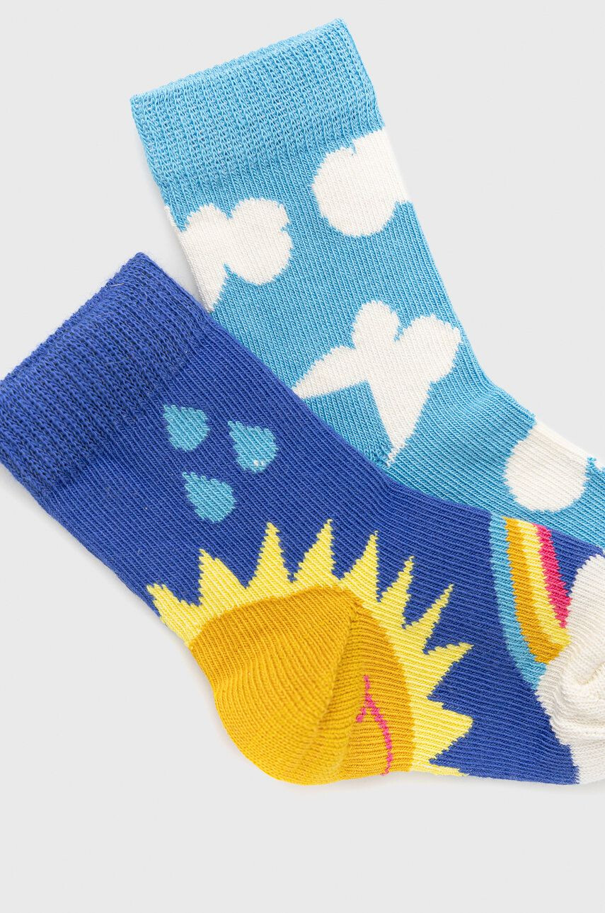 Happy Socks Детски чорапи After Rain (2 чифта) (2-Pack) - Pepit.bg