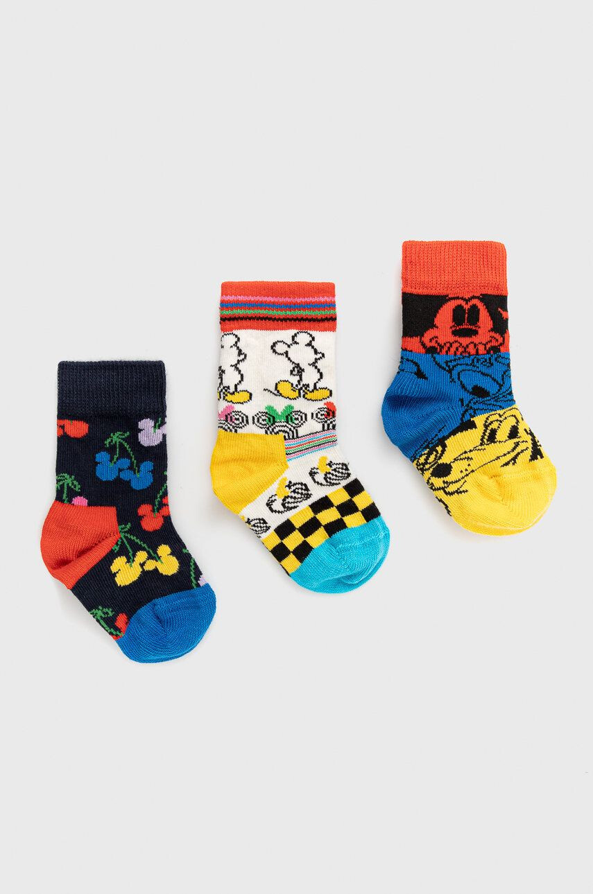 Happy Socks Детски чорапи x Disney 3 чифта Gift Set - Pepit.bg