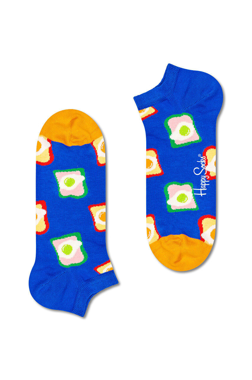 Happy Socks Къси чорапи мъжки в тюркоазено - Pepit.bg