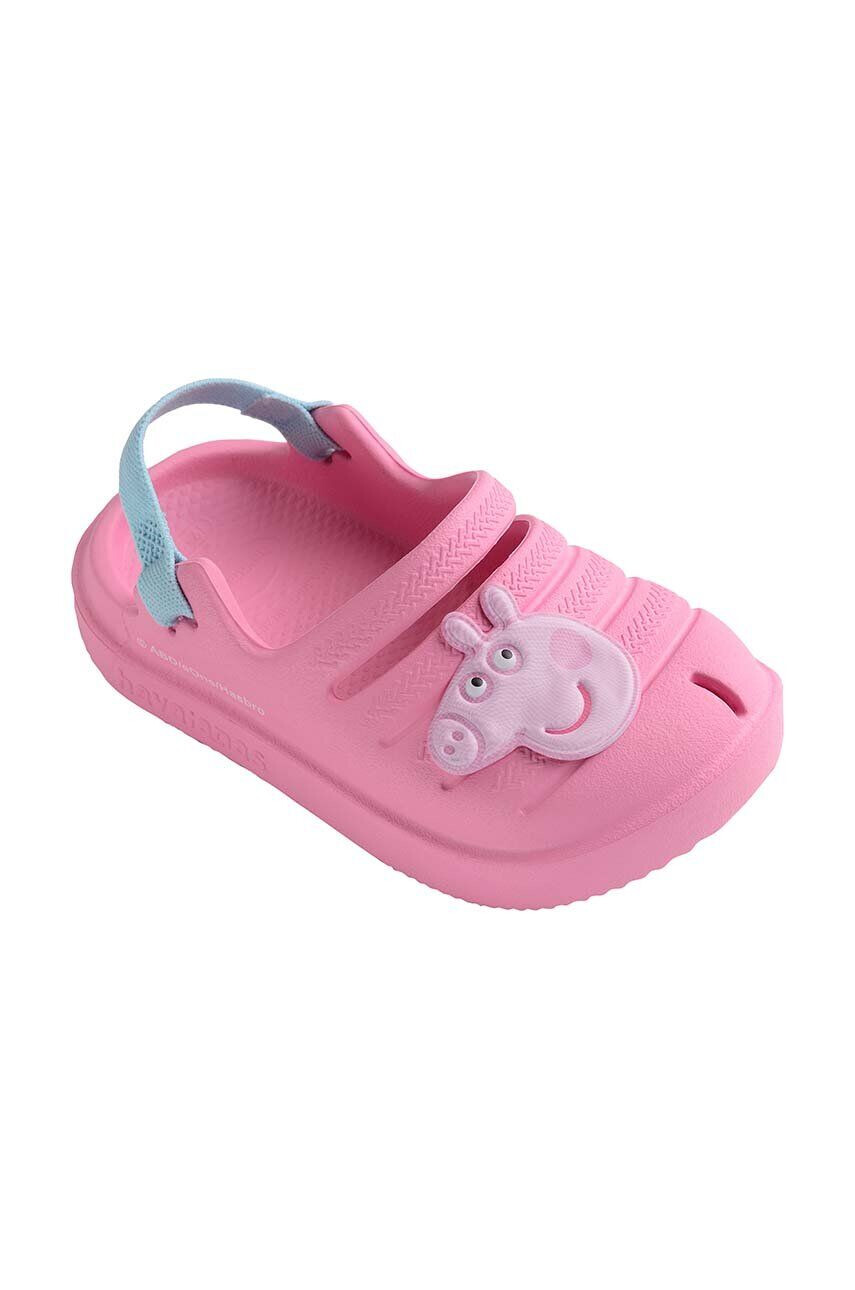 Havaianas Чехли CLOG PEPPA PIG в зелено - Pepit.bg