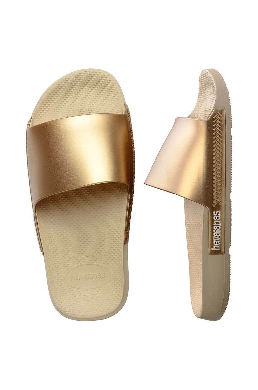 Havaianas Чехли SLIDE CLASSIC в златисто 4147131.0154 - Pepit.bg