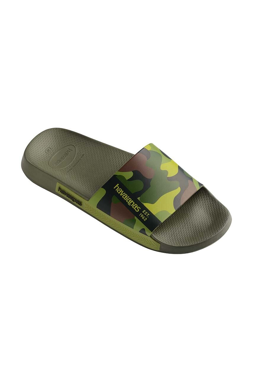 Havaianas Чехли Slide Print в зелено - Pepit.bg