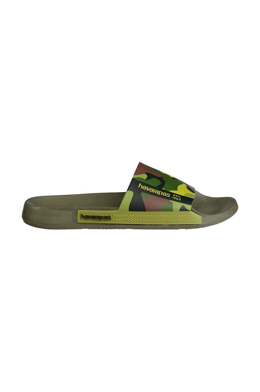 Havaianas Чехли Slide Print в зелено - Pepit.bg